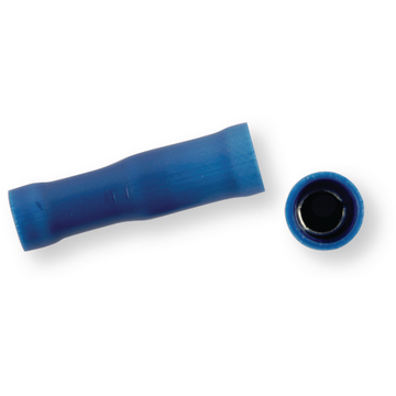 Kabelsko 3327 rundbøsning blå 4mm #470